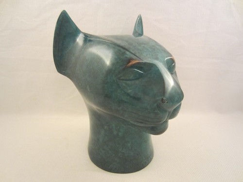 Katze figur büste skulptur - katze,