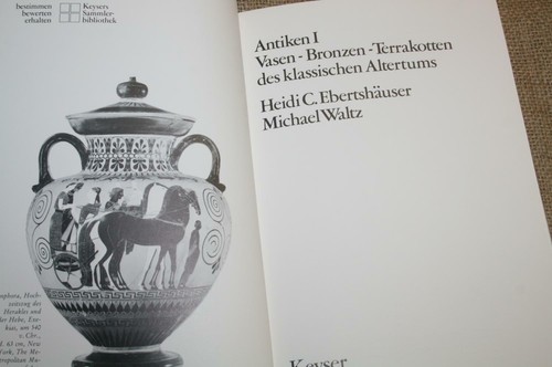 Sammlerbuch antike vasen - antike,