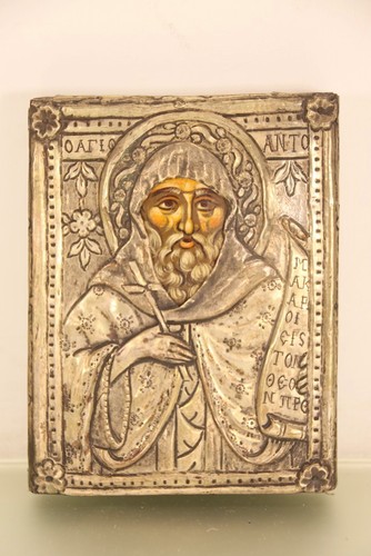 Alte russische ikone makarius - alte,