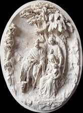 Italienisches Alabaster-Relief