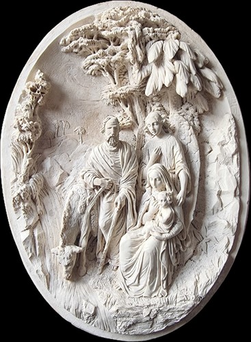 Italienisches alabaster relief - italienisches, alabaster-relief