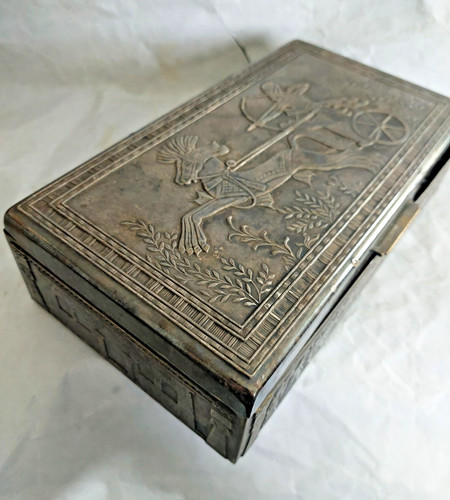 Schatulle historismus messing - schatulle,