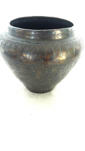 Antike kupfer vase reichlich - vase,