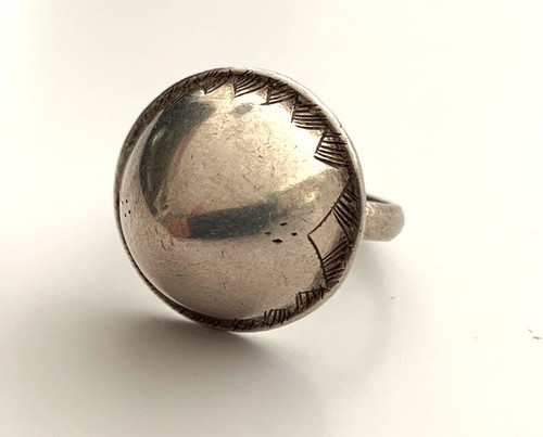 Alter silber ring aus - silber,