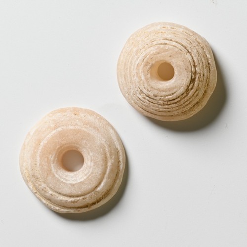 Alabaster spinnwirtel - alabaster,