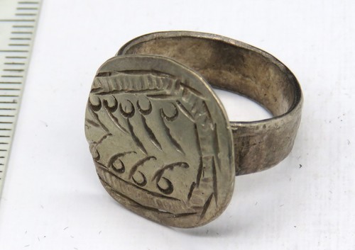 Alter silber ring aus siwa - alter,