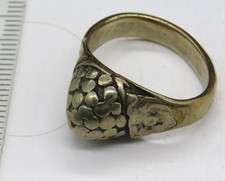 alter Silber Ring aus