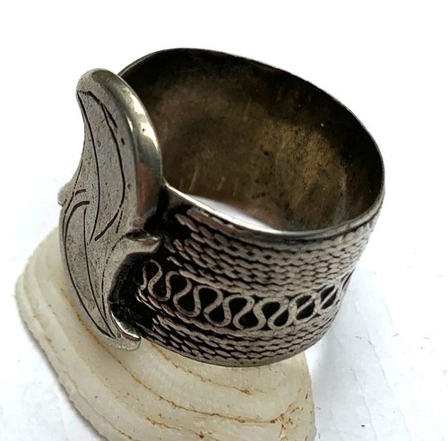 Alter silber ring aus nubien - alter,