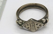 alter Silber Ring aus