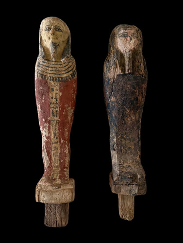 Two ptah sokar osiris - two, funerary