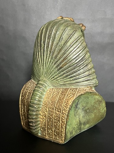 Antike bronze büste - bronze,